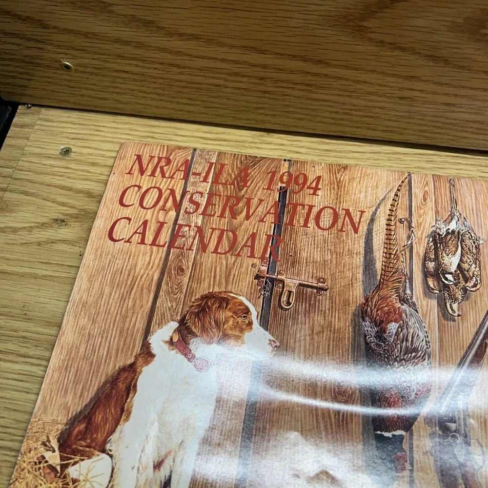 Vintage NRA-ILA CONSERVATION CALENDAR- National Rifle Association